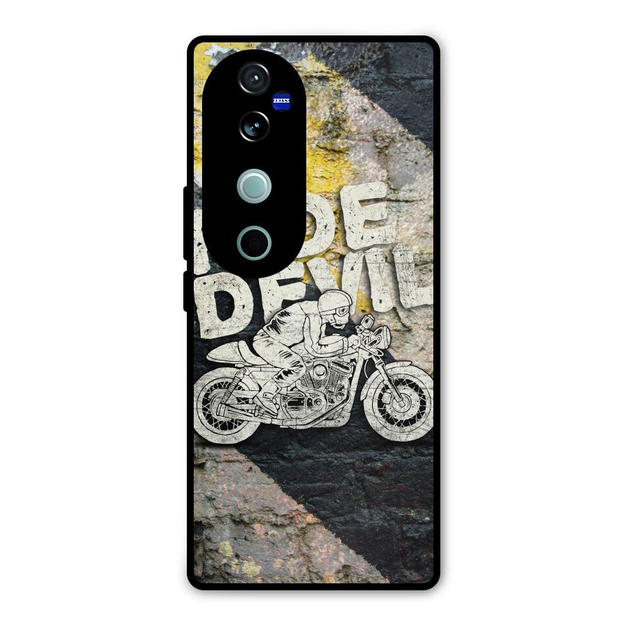 Ride Devil Metal Back Case for Vivo V40