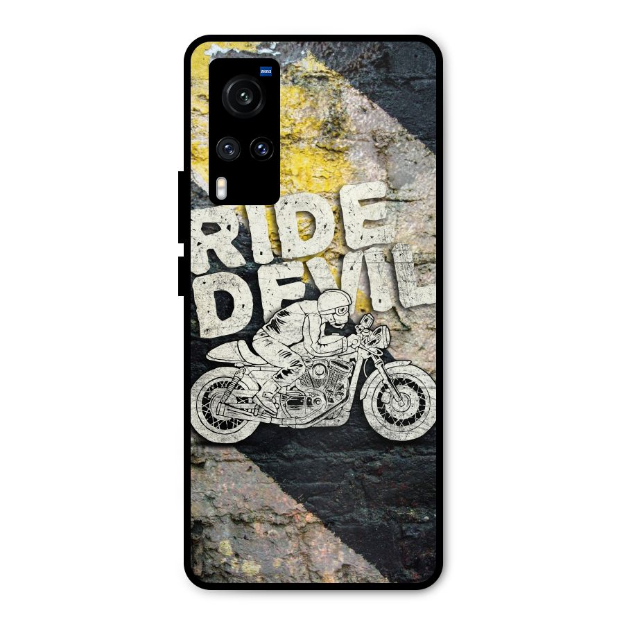 Ride Devil Metal Back Case for Vivo X60