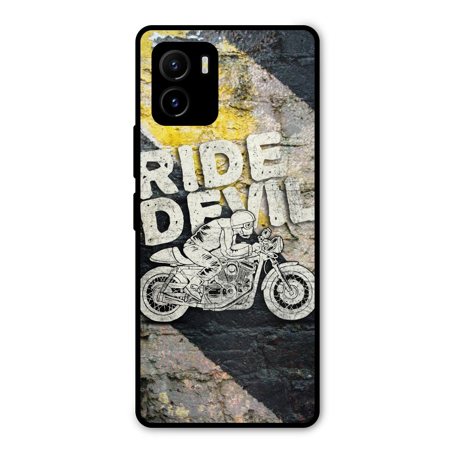Ride Devil Metal Back Case for Vivo Y15s