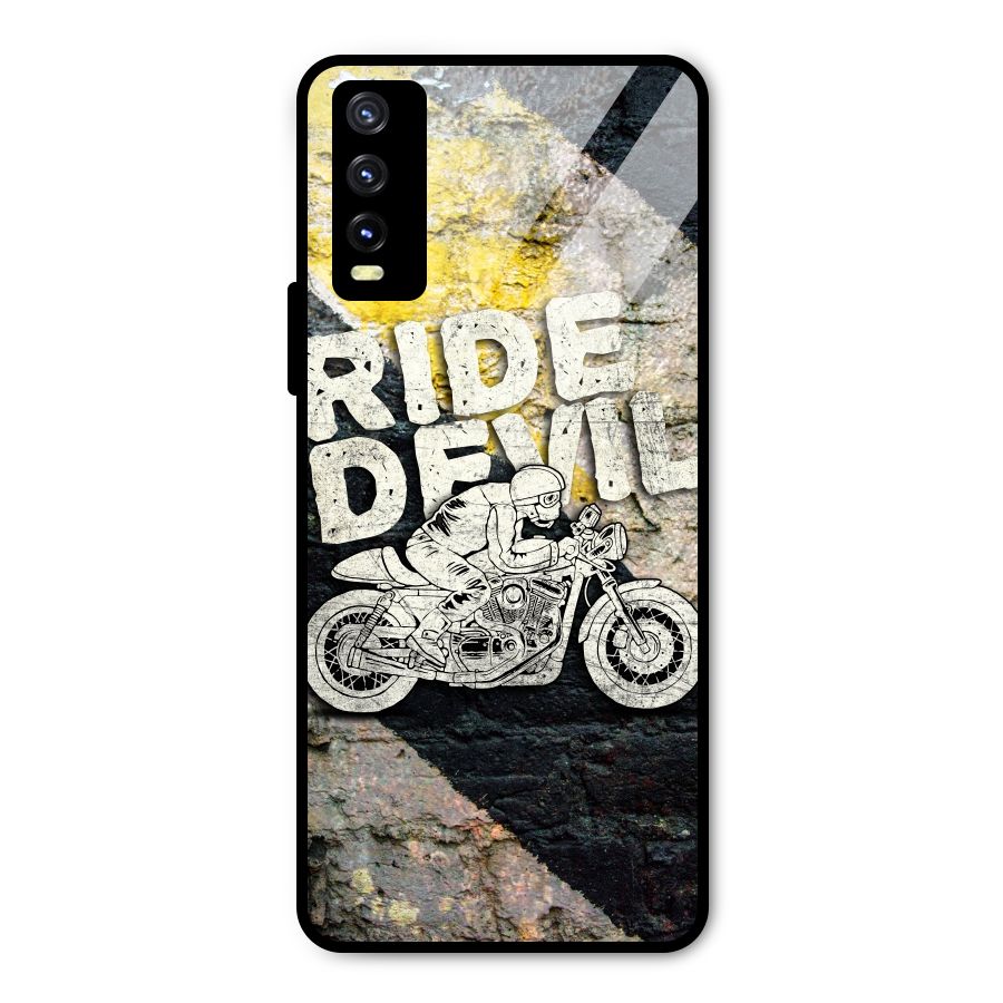 Ride Devil Metal Back Case for Vivo Y20t