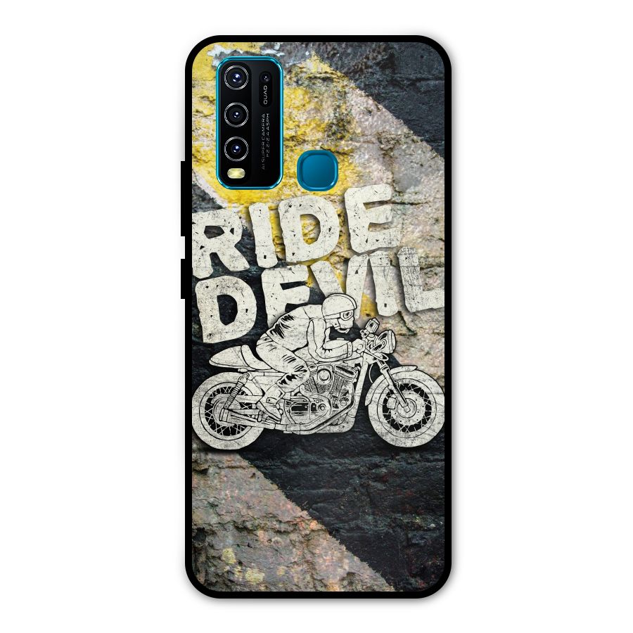 Ride Devil Metal Back Case for Vivo Y50