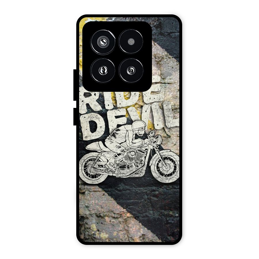 Ride Devil Metal Back Case for Xiaomi 14 Pro