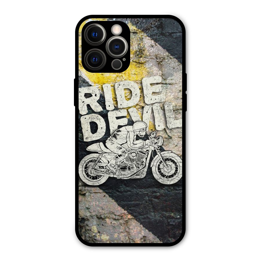 Ride Devil Metal Back Case for iPhone 12 Pro Max