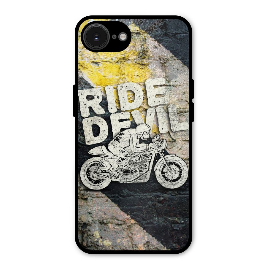 Ride Devil Metal Back Case for iPhone 16e