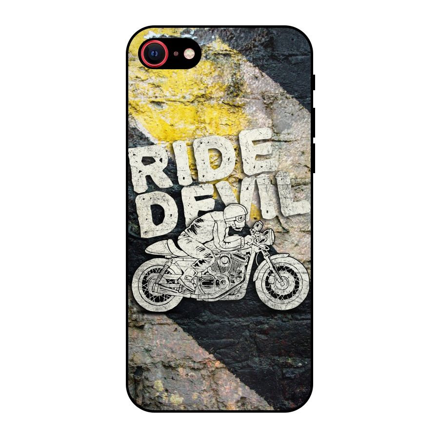 Ride Devil Metal Back Case for iPhone 7