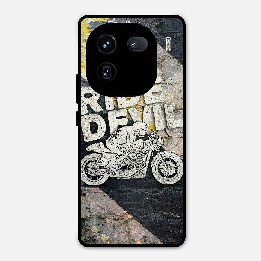 Ride Devil Metal Back Case for iQOO 12