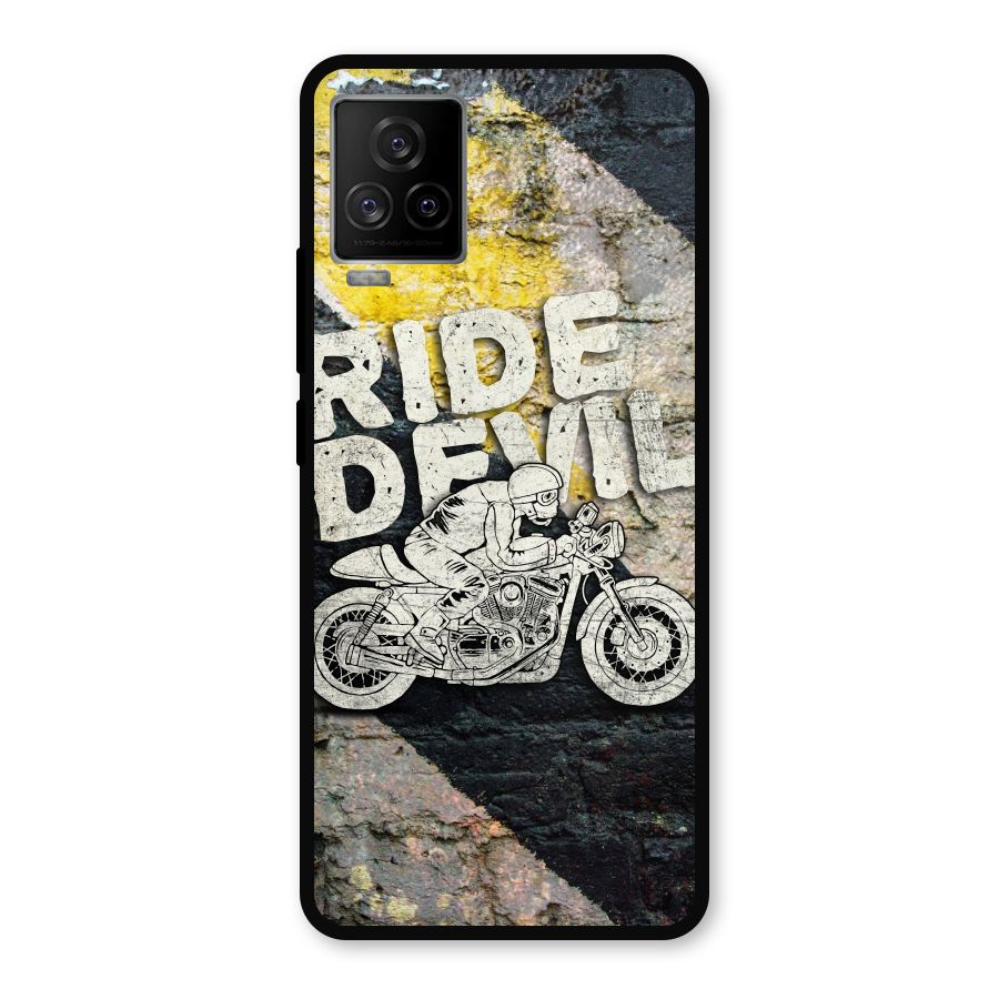 Ride Devil Metal Back Case for iQOO 7 Legend 5G