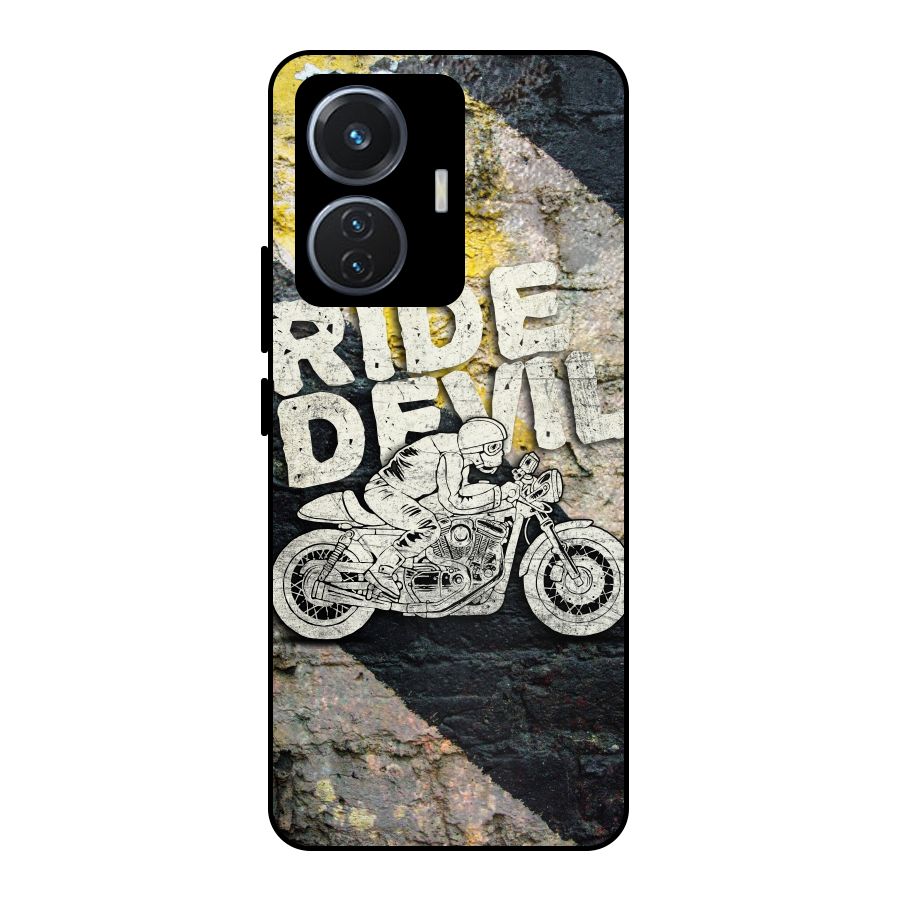 Ride Devil Metal Back Case for iQOO Z6 44W