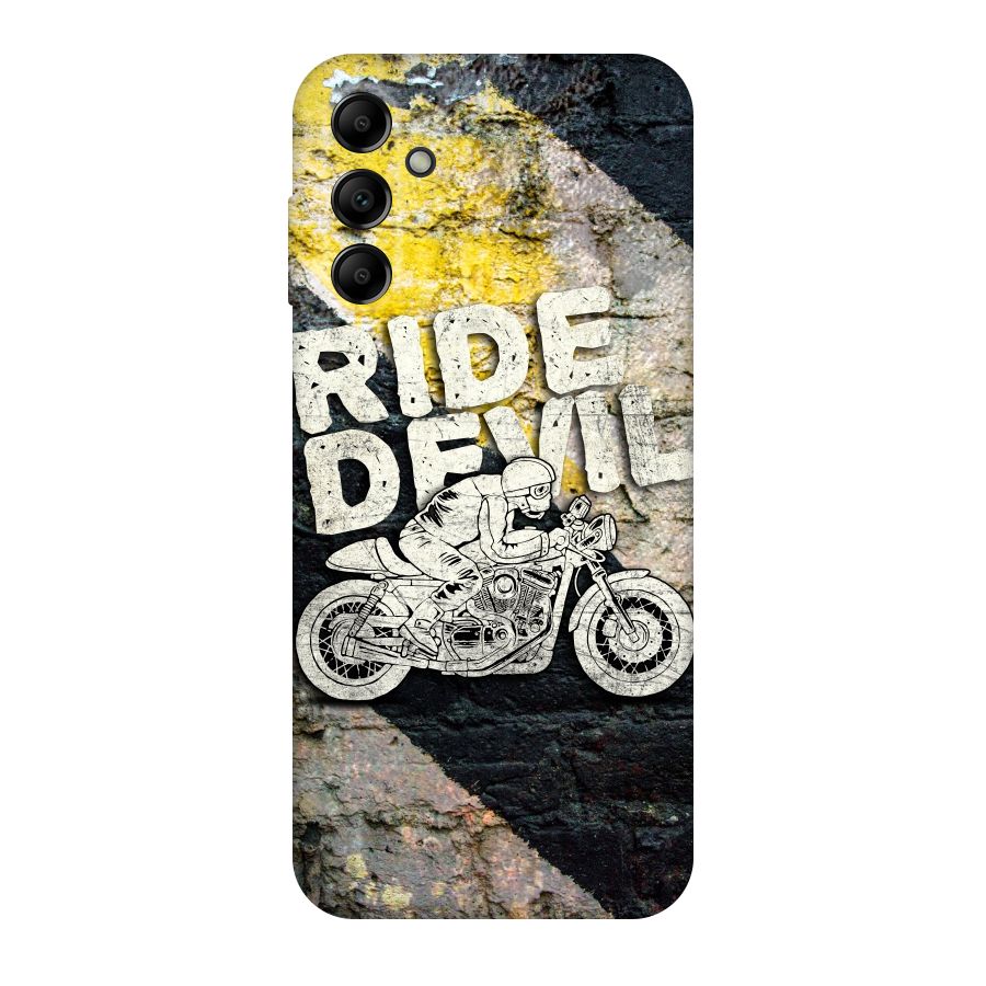 Ride Devil Original Polycarbonate Back Case for Galaxy A14 5G