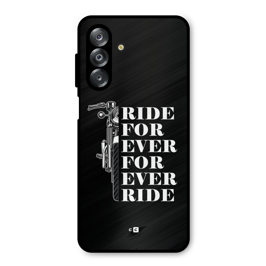 Ride Forever Metal Back Case for Galaxy A26