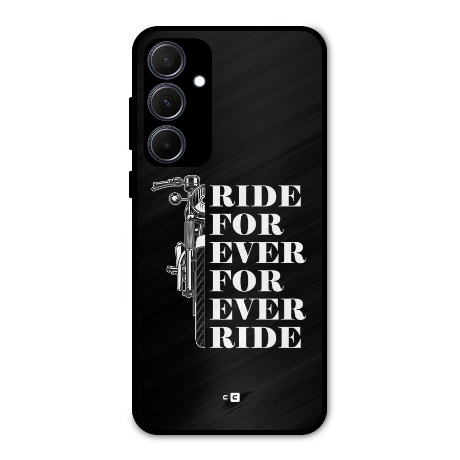Ride Forever Metal Back Case for Galaxy A35