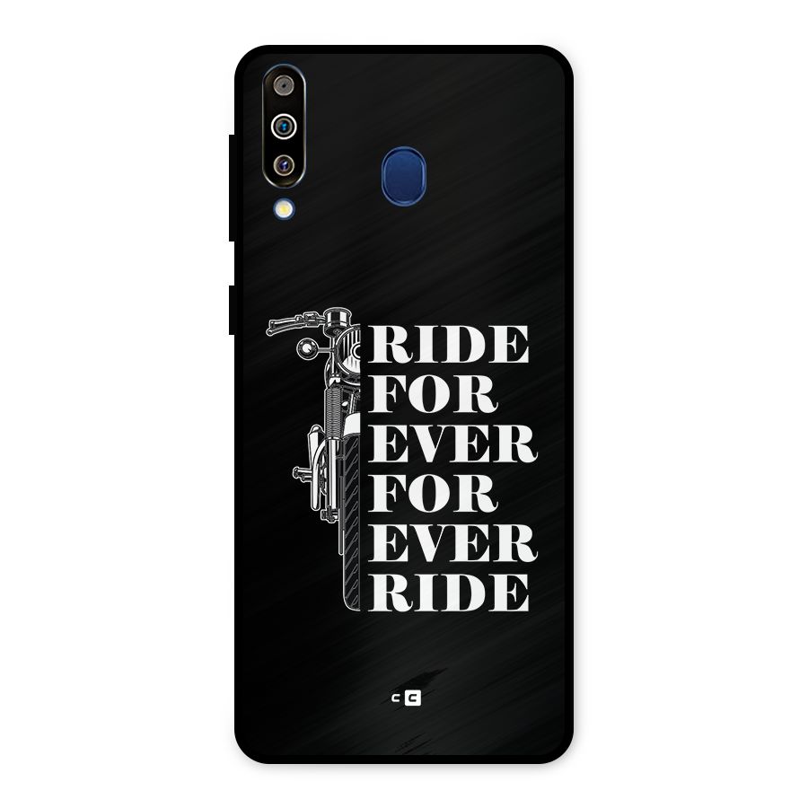 Ride Forever Metal Back Case for Galaxy M30
