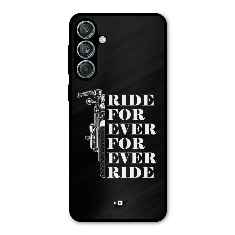 Ride Forever Metal Back Case for Galaxy M55 5G