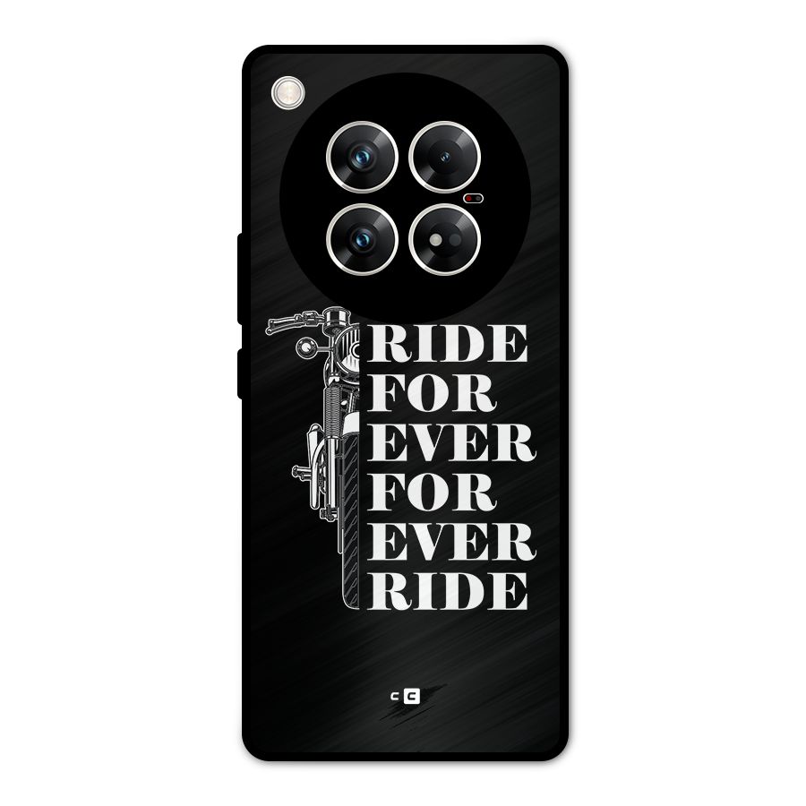 Ride Forever Metal Back Case for Infinix Zero 40 5G