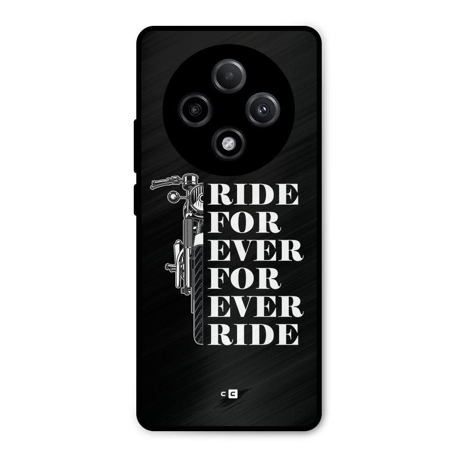Ride Forever Metal Back Case for Oppo F27 Pro Plus