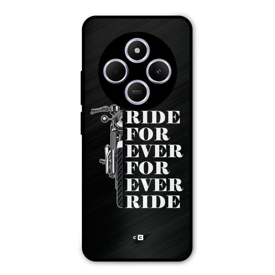 Ride Forever Metal Back Case for Poco C75 5G