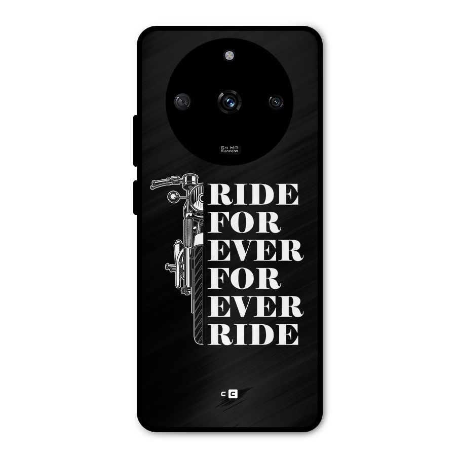 Ride Forever Metal Back Case for Realme Narzo 60 5G