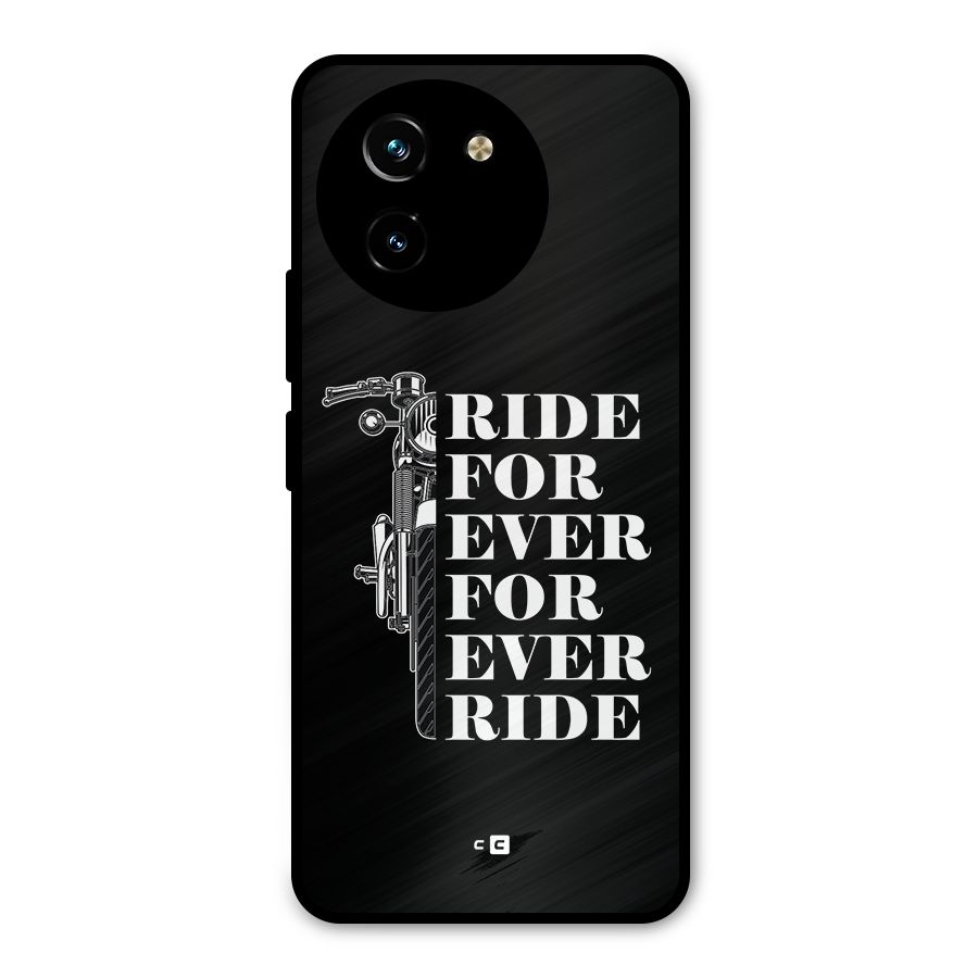 Ride Forever Metal Back Case for Vivo T3x