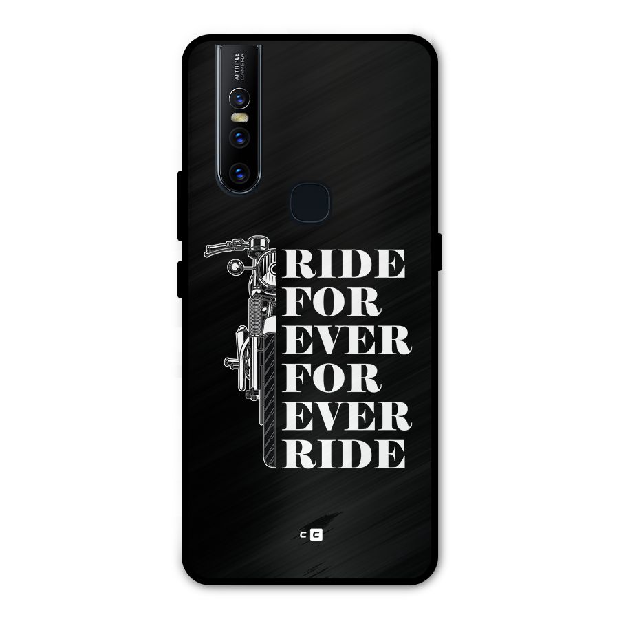 Ride Forever Metal Back Case for Vivo V15