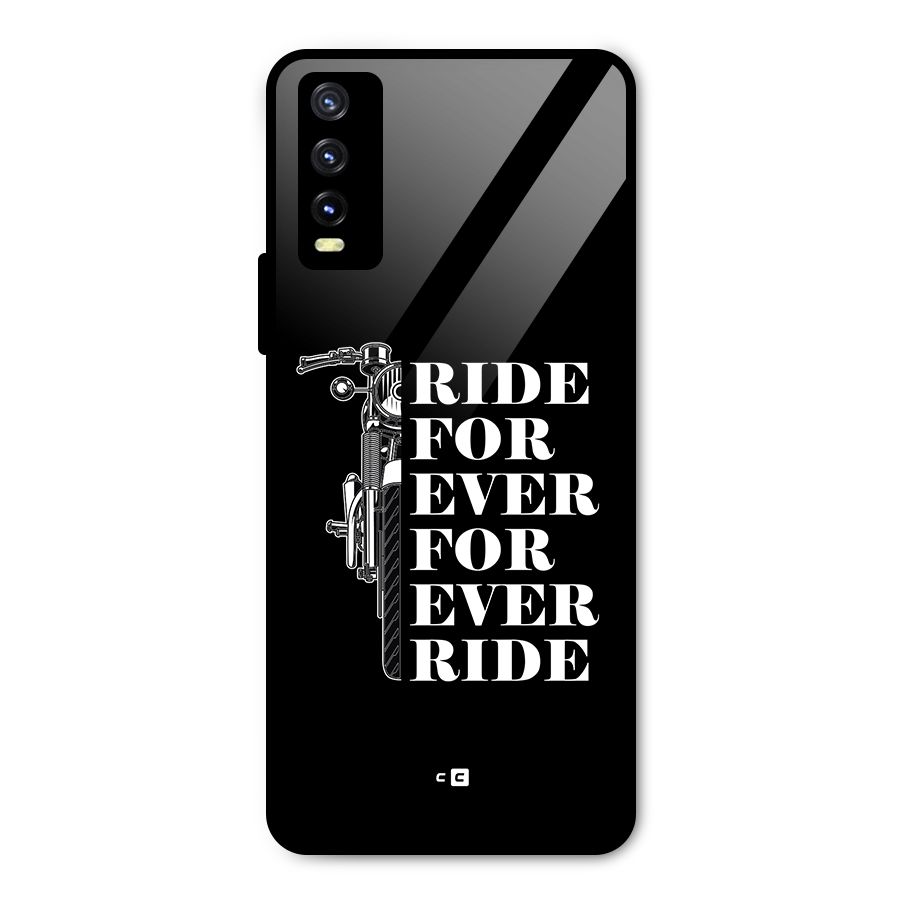 Ride Forever Metal Back Case for Vivo Y20
