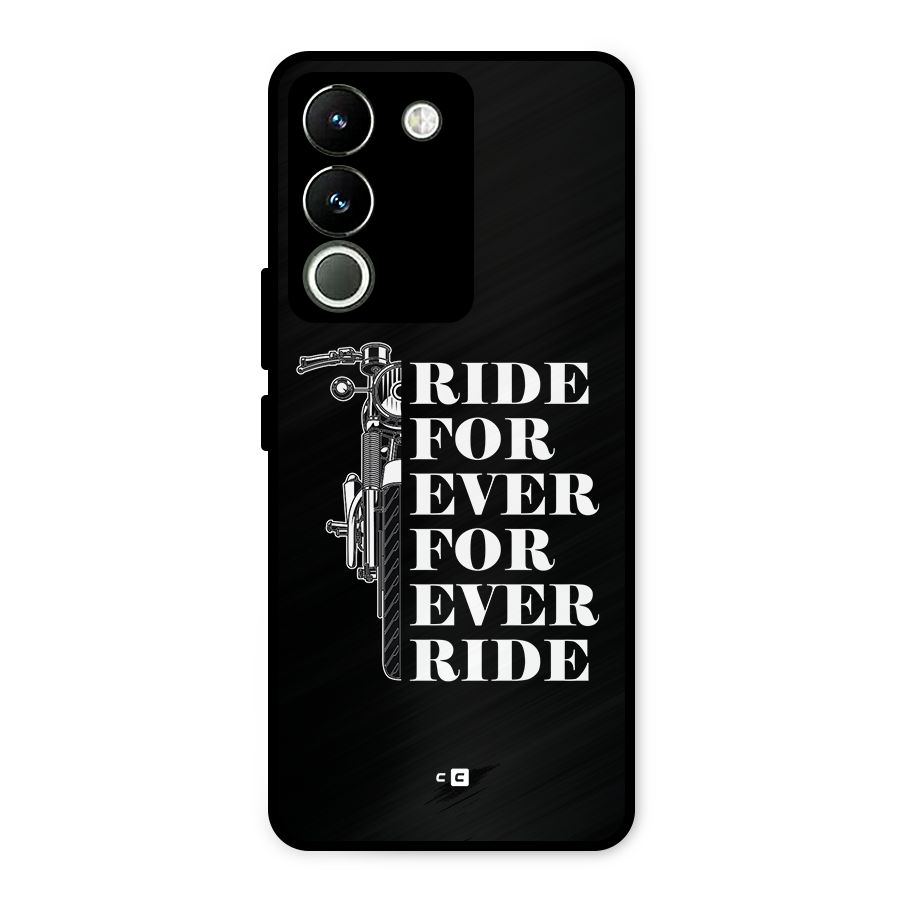 Ride Forever Metal Back Case for Vivo Y200