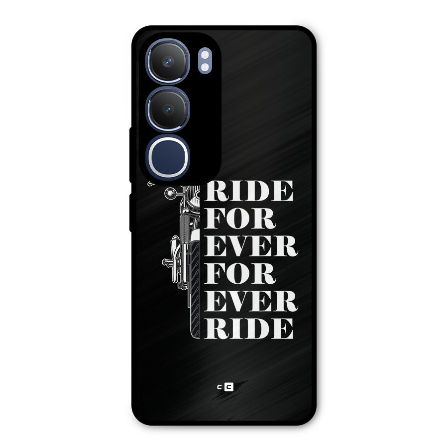 Ride Forever Metal Back Case for Vivo Y29
