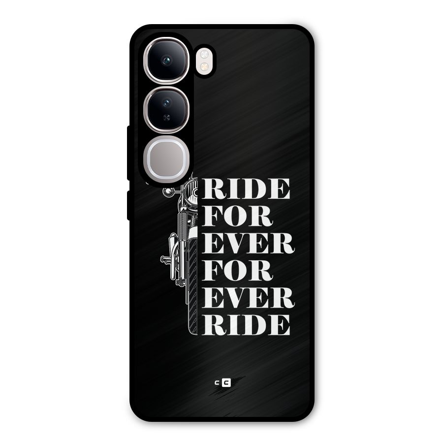 Ride Forever Metal Back Case for Vivo Y300