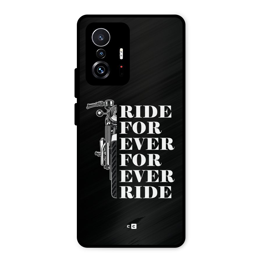 Ride Forever Metal Back Case for Xiaomi 11T Pro