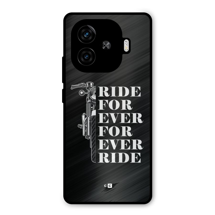 Ride Forever Metal Back Case for iQOO Neo 10R