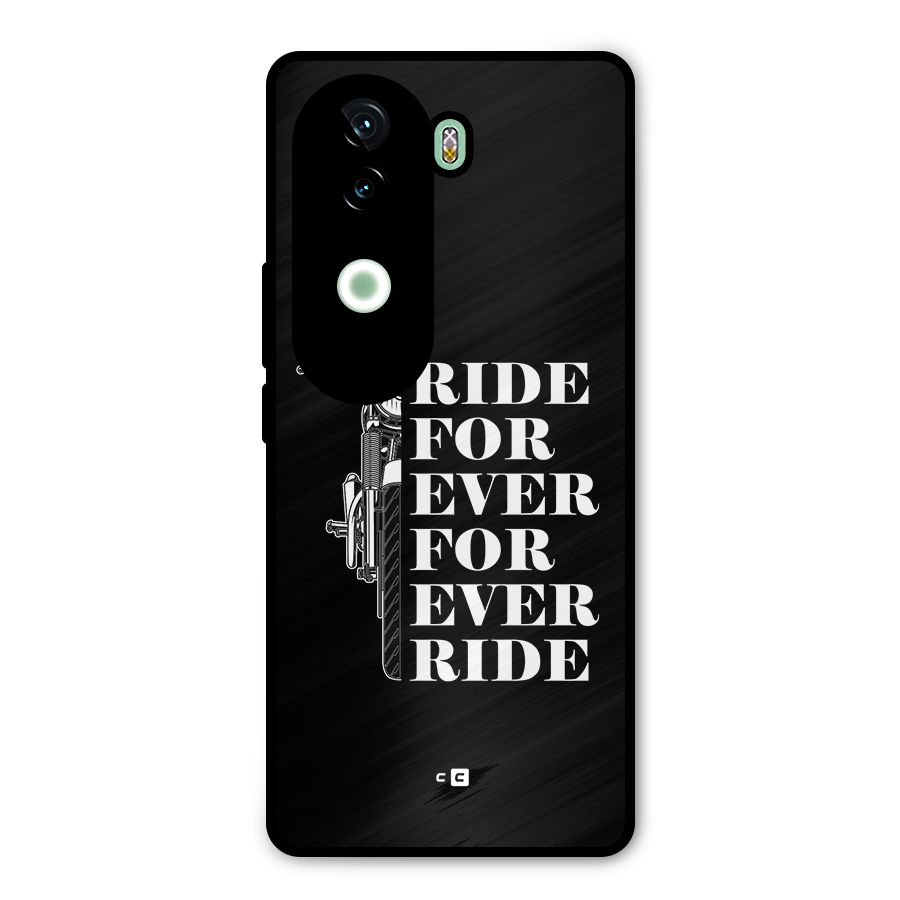 Ride Forever Metal Back Case for iQOO Z9s