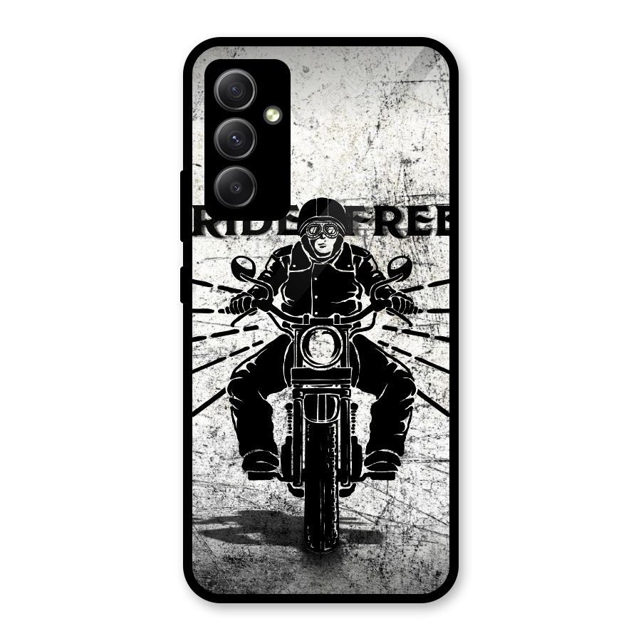 Ride Free Glass Back Case for Galaxy A34
