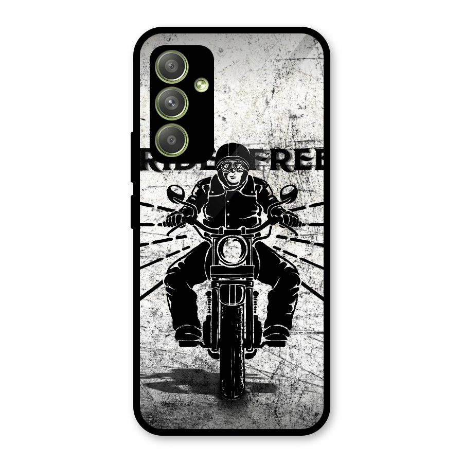 Ride Free Glass Back Case for Galaxy A54