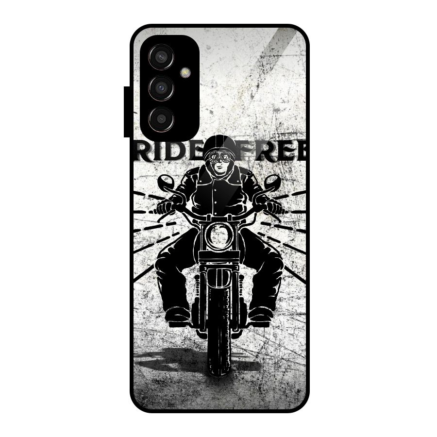 Ride Free Glass Back Case for Galaxy F13