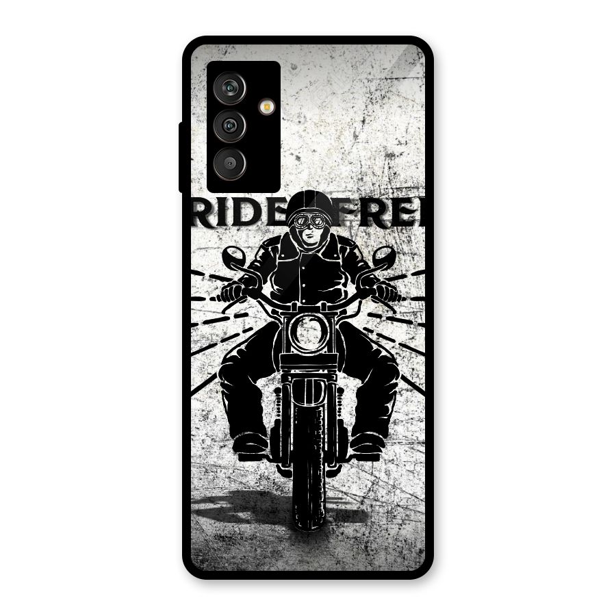 Ride Free Glass Back Case for Galaxy M13