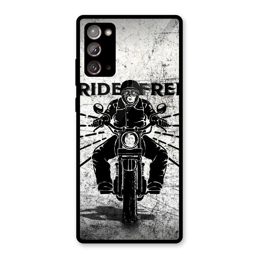 Ride Free Glass Back Case for Galaxy Note 20