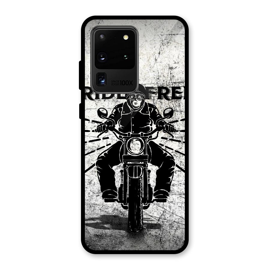 Ride Free Glass Back Case for Galaxy S20 Ultra