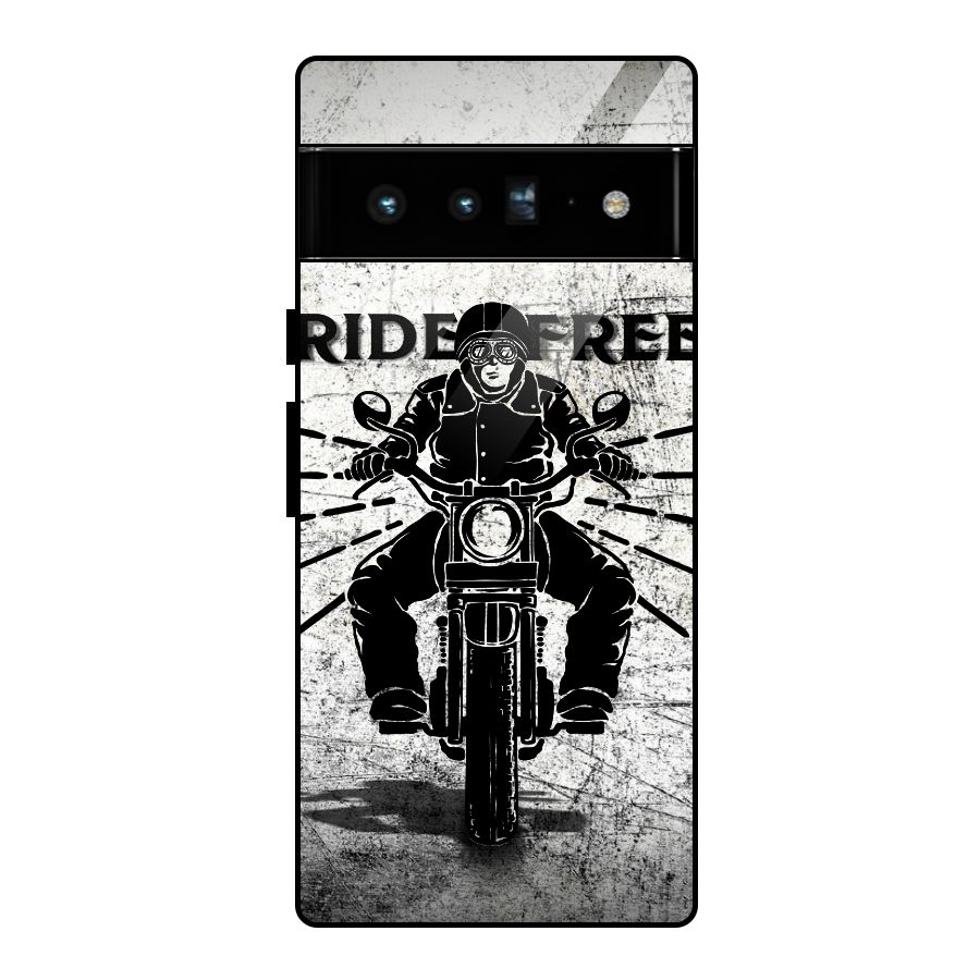 Ride Free Glass Back Case for Google Pixel 6 Pro