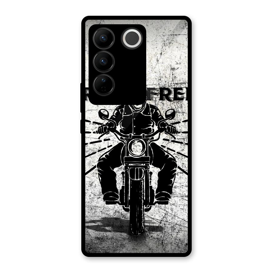 Ride Free Glass Back Case for Vivo V27
