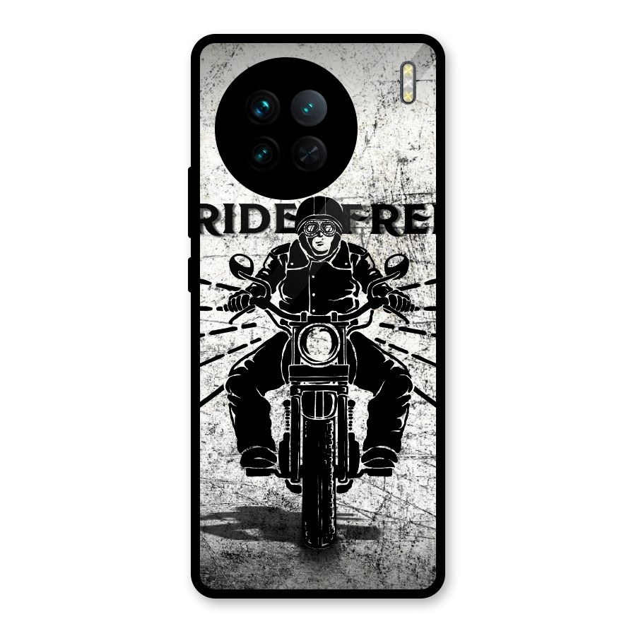 Ride Free Glass Back Case for Vivo X90