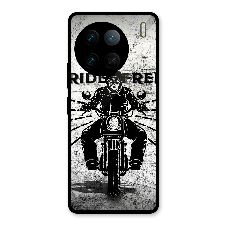 Ride Free Glass Back Case for Vivo X90 Pro