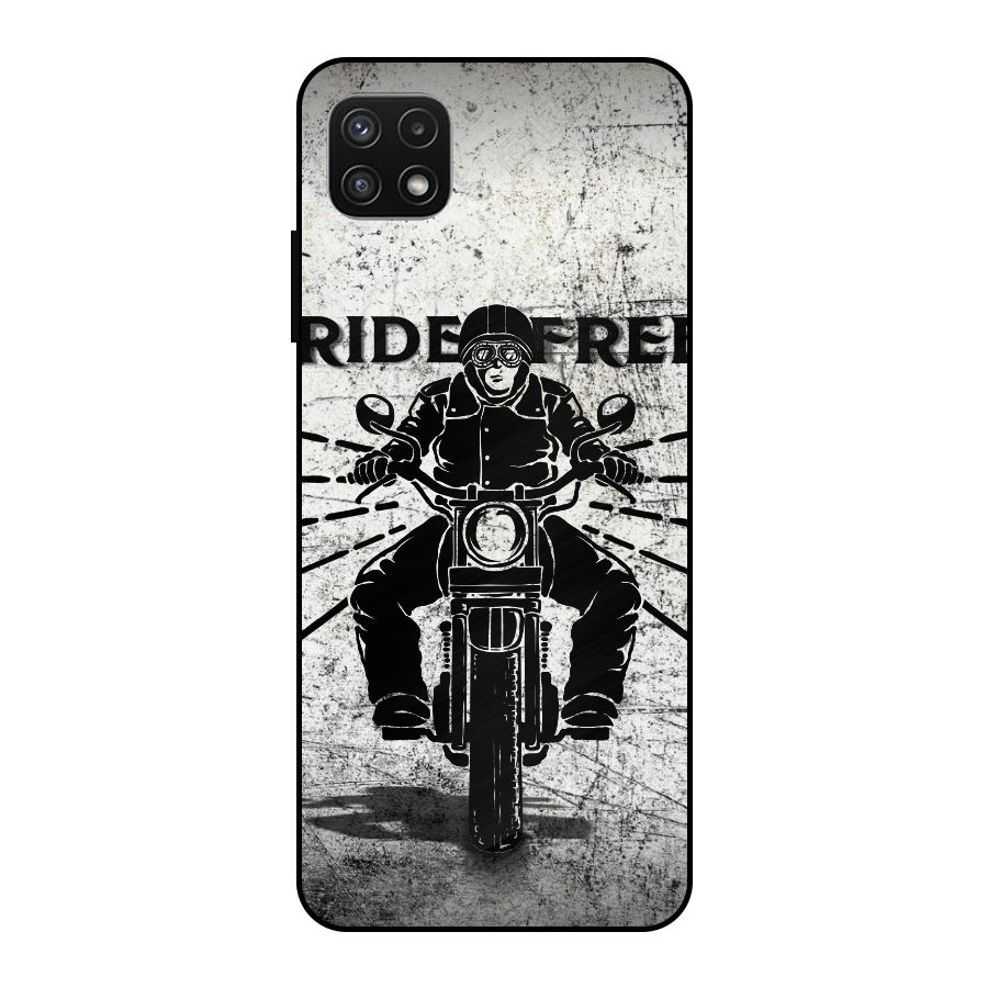 Ride Free Metal Back Case for Galaxy A22 5G