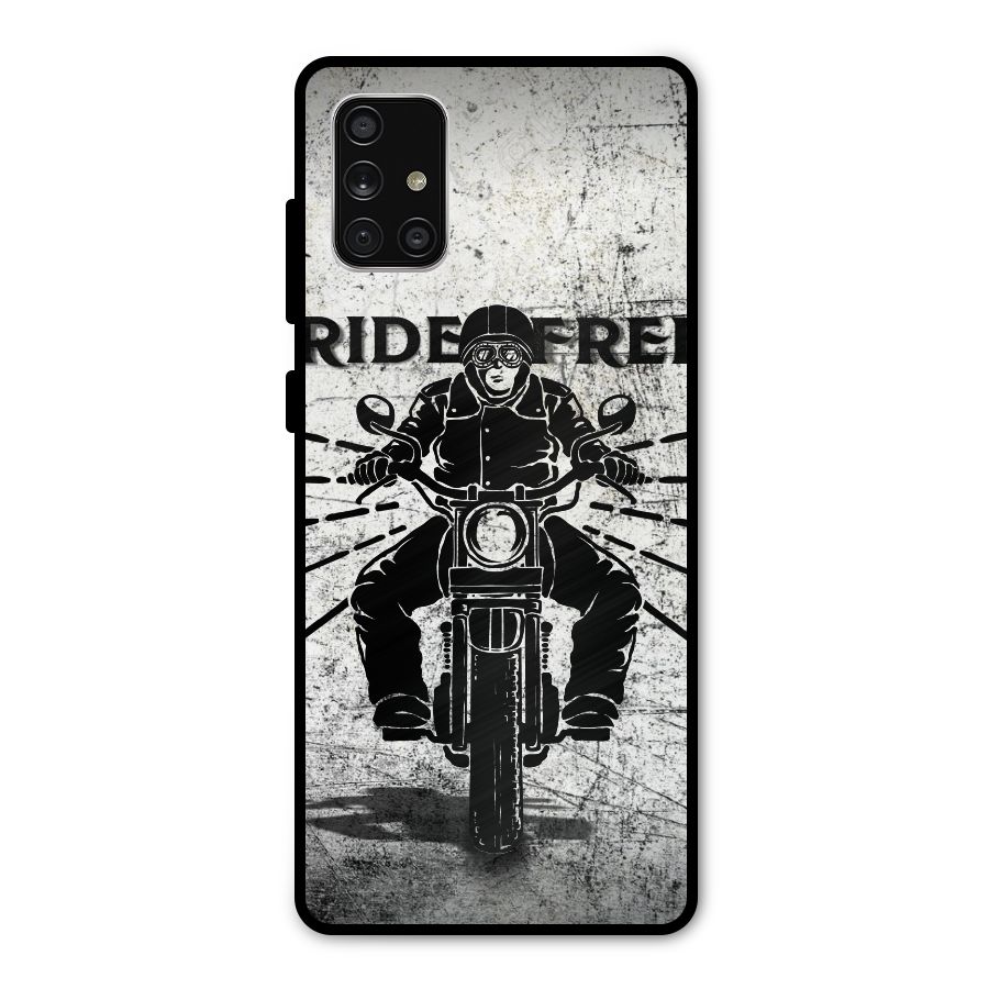 Ride Free Metal Back Case for Galaxy A71
