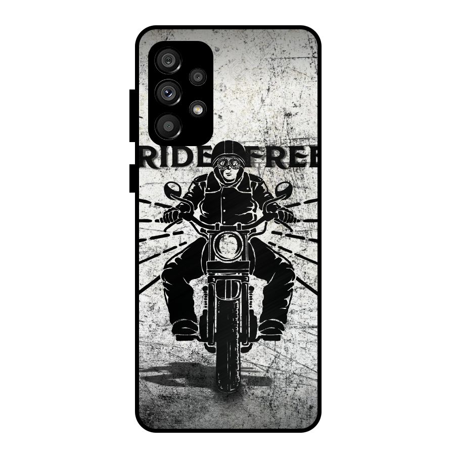 Ride Free Metal Back Case for Galaxy A73 5G