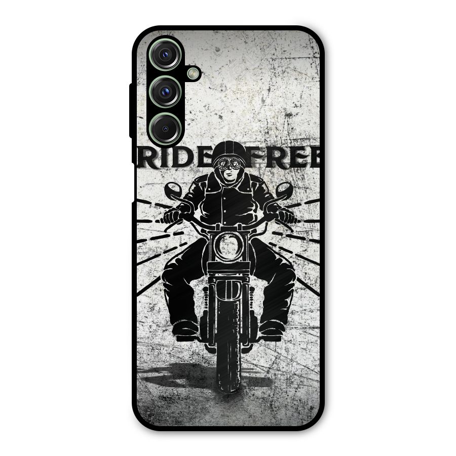 Ride Free Metal Back Case for Galaxy F34