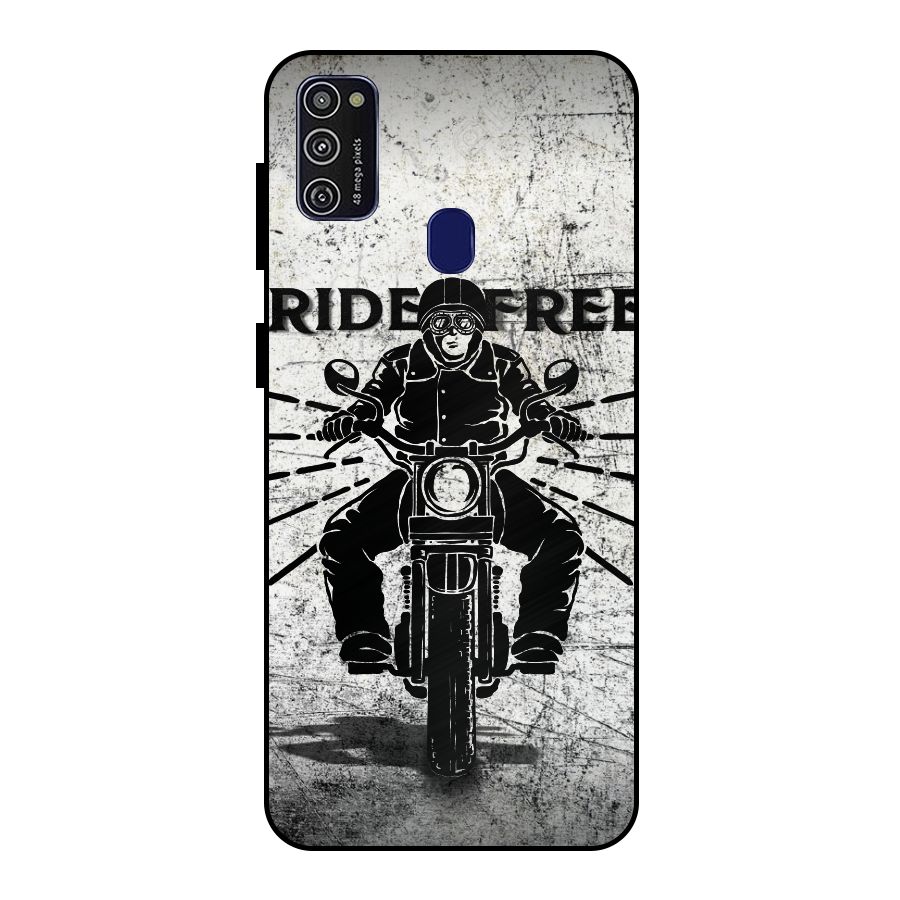 Ride Free Metal Back Case for Galaxy M21