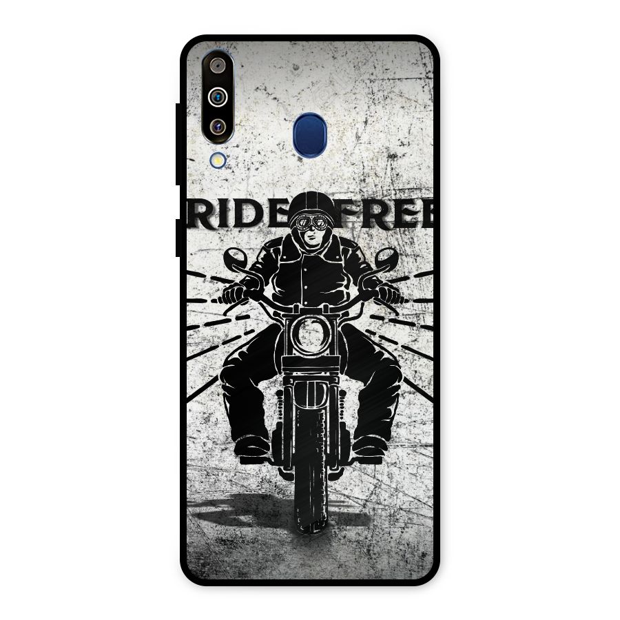 Ride Free Metal Back Case for Galaxy M30