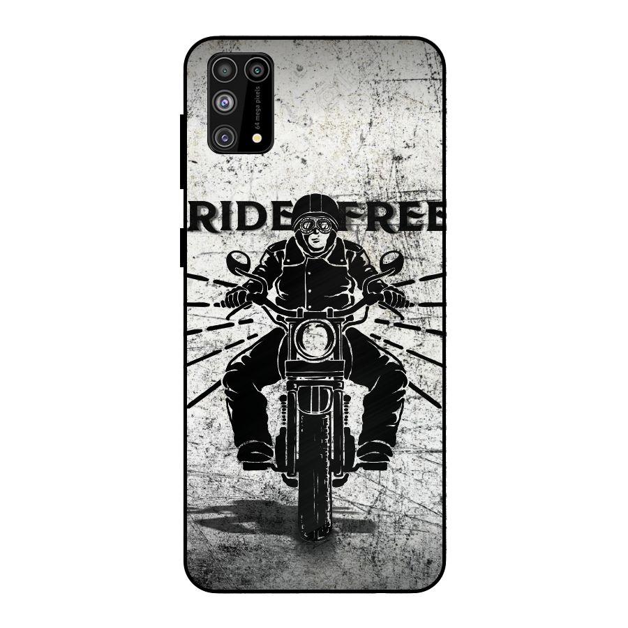 Ride Free Metal Back Case for Galaxy M31