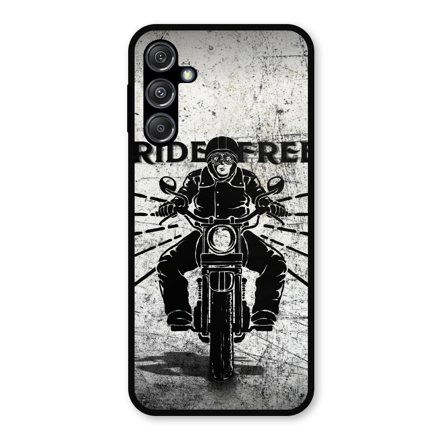 Ride Free Metal Back Case for Galaxy M34 5G