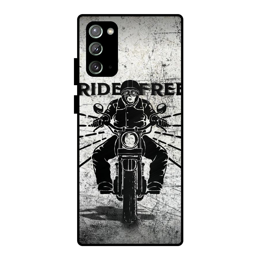 Ride Free Metal Back Case for Galaxy Note 20