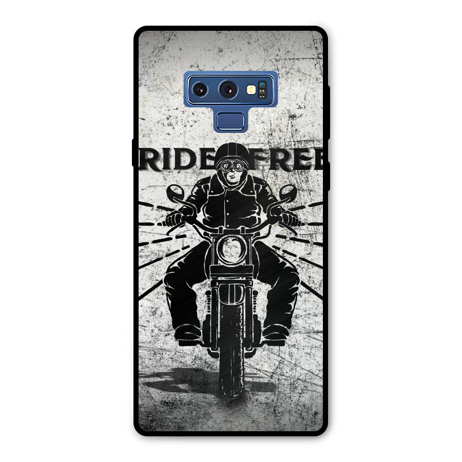 Ride Free Metal Back Case for Galaxy Note 9